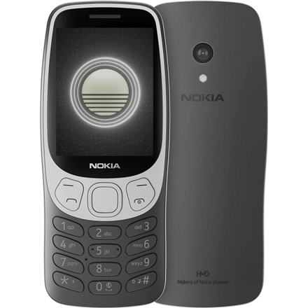 Nokia | 3210 4G (2024) | Black | 2.4 " | 128 MB | 64 MB | Dual SIM | Bluetooth | 5.0 | USB version USB Type-C | Main camera resolution 2 MP | 1450 mAh|NK 3210 (2024) Black