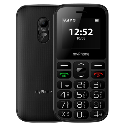 myPhone Halo A | Black | 1.77 " | TFT | 32 MB | 32 MB | Dual SIM | Main camera resolution 0.3 MP | 800 mAh|TEL000748