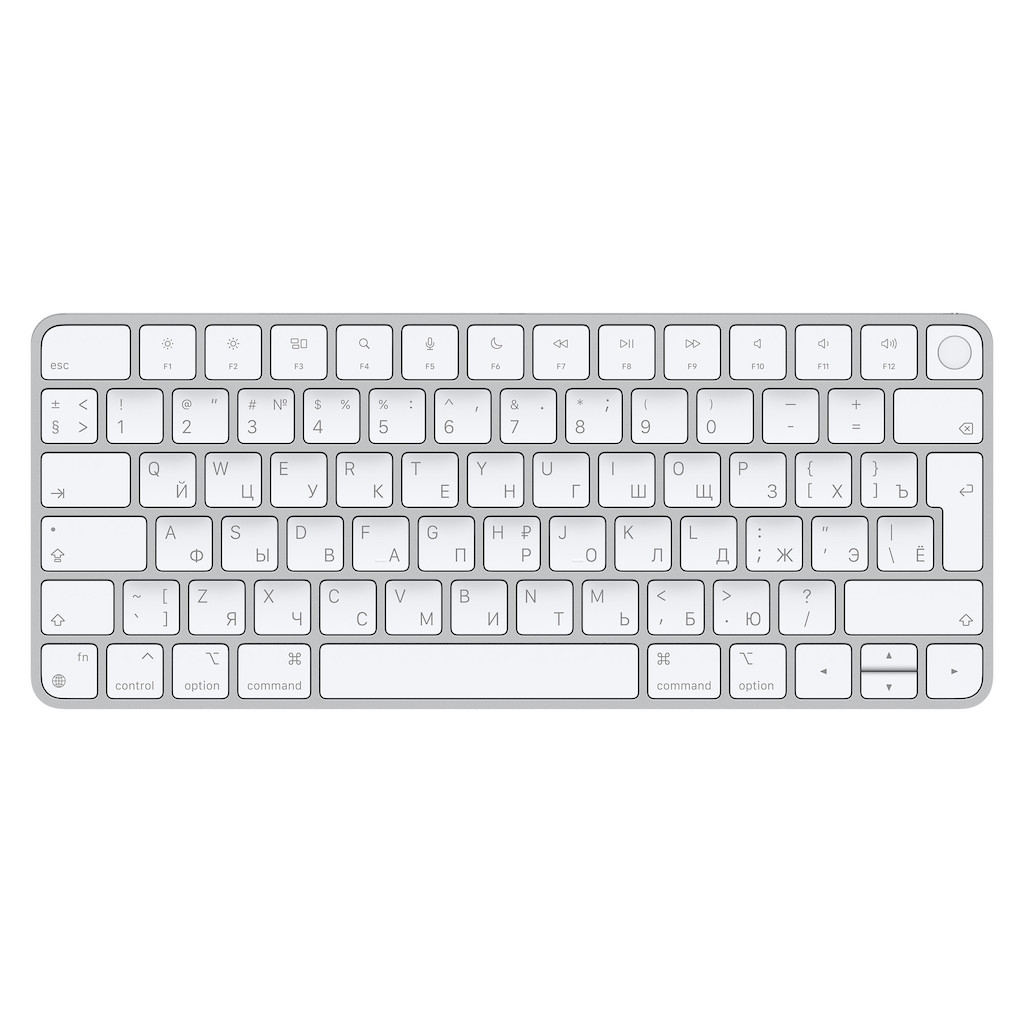 Apple Magic belaidė klaviatūra su Touch ID USB-C (RUS) - MXCK3RS/A