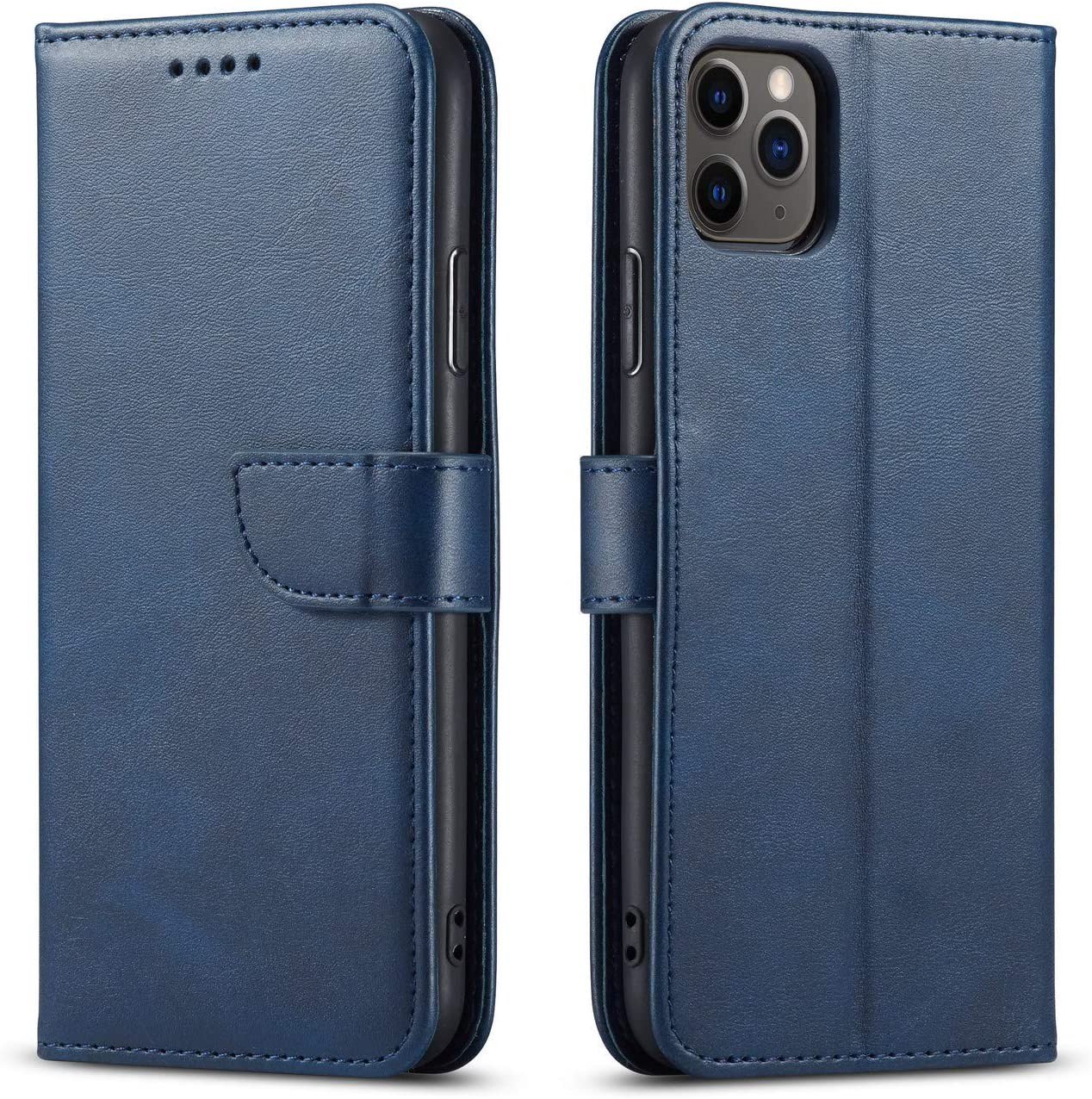 Dėklas Wallet Case Samsung A530 A8 2018 mėlynas