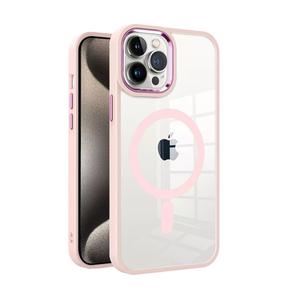 Dėklas Premium Mag Cover Apple iPhone 11 rožinis