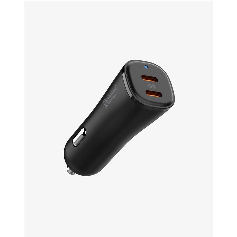 Spigen ArcStation Essential 50W Car Charger, black