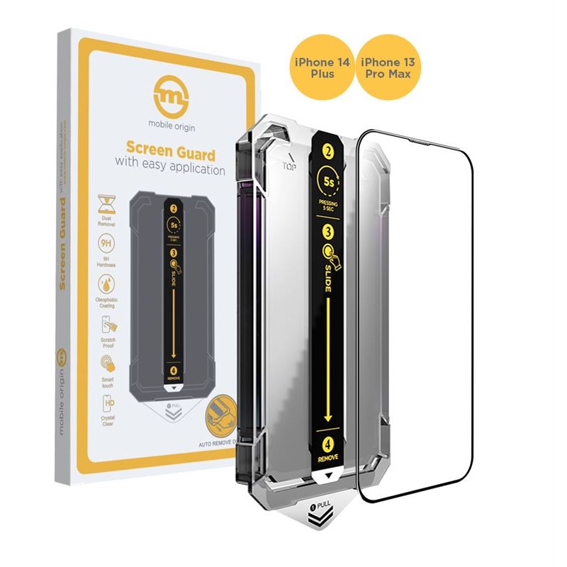 Mobile Origin Screen Guard iPhone 14 Plus / 13 Pro Max with easy application