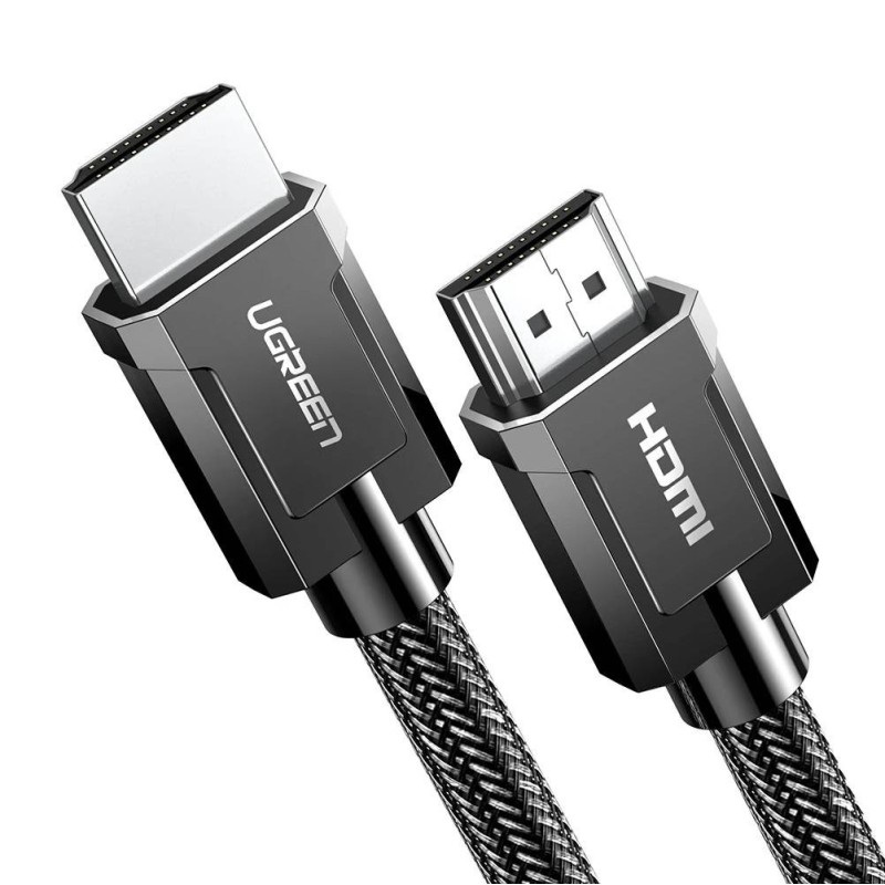 UGREEN HDMI 2.1 kabelis HD135, 8K 60Hz/4K 120Hz, 3m, juodas