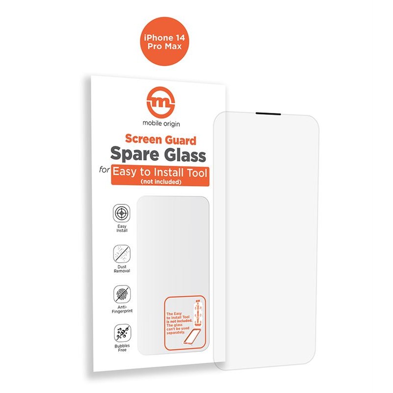 Mobile Origin Orange Screen Guard Spare Glass iPhone 14 Pro Max