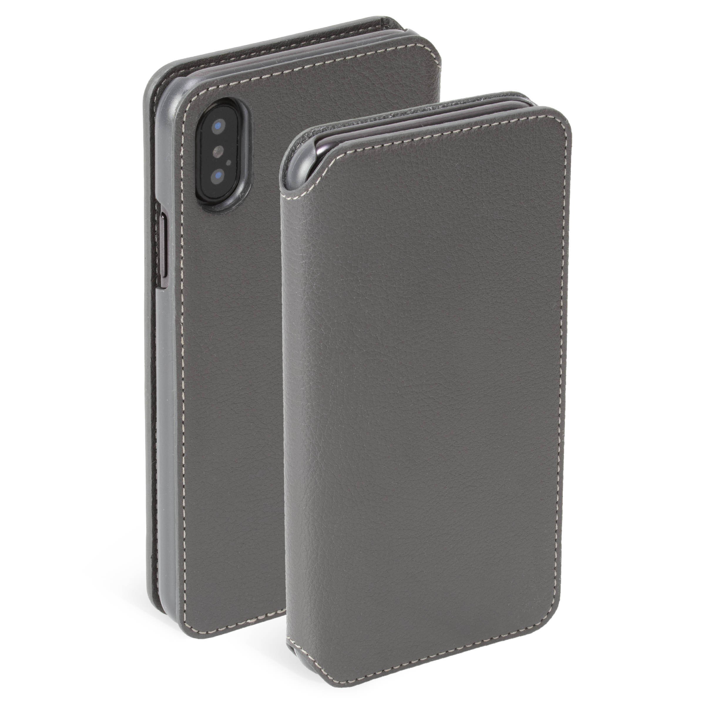 Krusell Pixbo 4 Card SlimWallet Apple iPhone XS Max grey