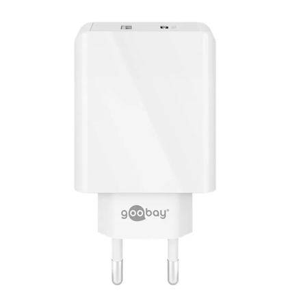 Goobay | Dual USB-C PD Fast Charger (30 W) | 61674|61674