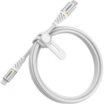 OTTERBOX PREMIUM CABLE USB C-LIGHTNING 2M USB-PD WHITE|78-52652