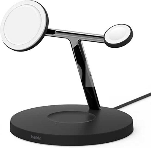 Belkin MagSafe wireless 3-in-1 Charger, black WIZ017vfBK