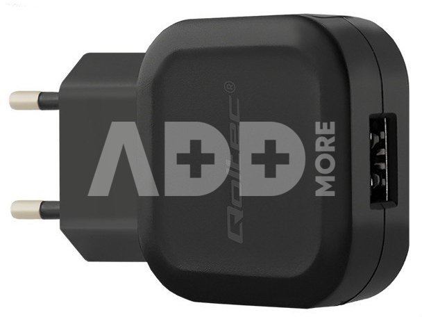 Qoltec Network Charger 12W | 5V | 2.4A | USB