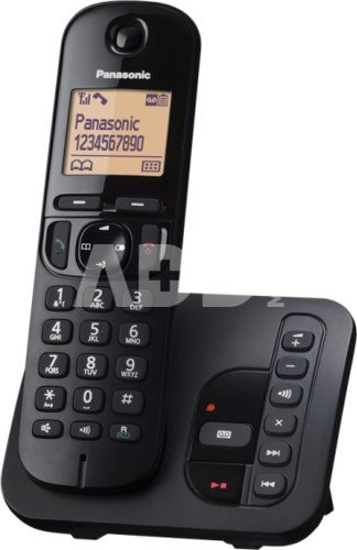 Panasonic KX-TGC220FXB Cordless phone, Black