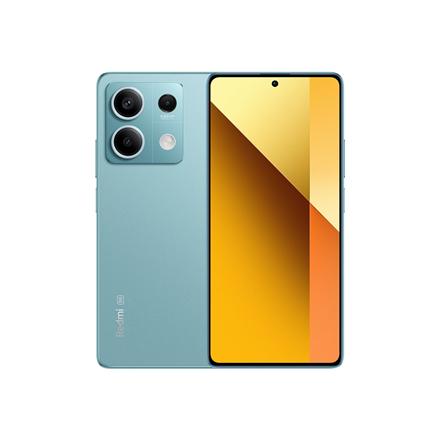 Xiaomi | Redmi | Note 13 | Ocean Teal | 6.67 " | AMOLED | 1080 x 2400 pixels | Mediatek | Internal RAM 6 GB | 128 GB | Dual SIM | 4G | 5G | Main camera resolution 108+2 MP | Secondary camera resolution 16 MP | Android | 13 | 5000 mAh|51356