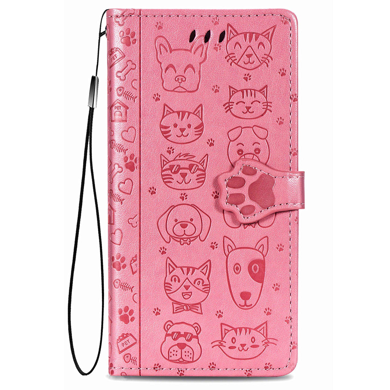 Dėklas Cat-Dog Samsung A155 A15 4G/A156 A15 5G rožinis