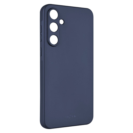 Mob. telefono dėkliukas Fixed Back cover Samsung Galaxy A55 5G Rubberized,blue