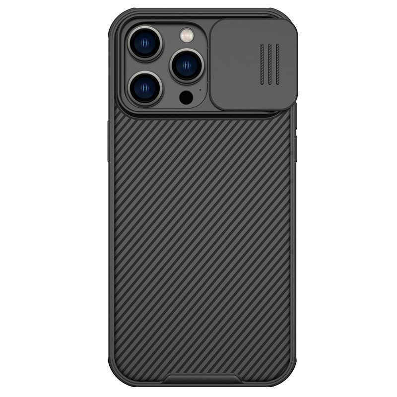 Dėklas Nillkin CamShield Pro Apple iPhone 15 juodas