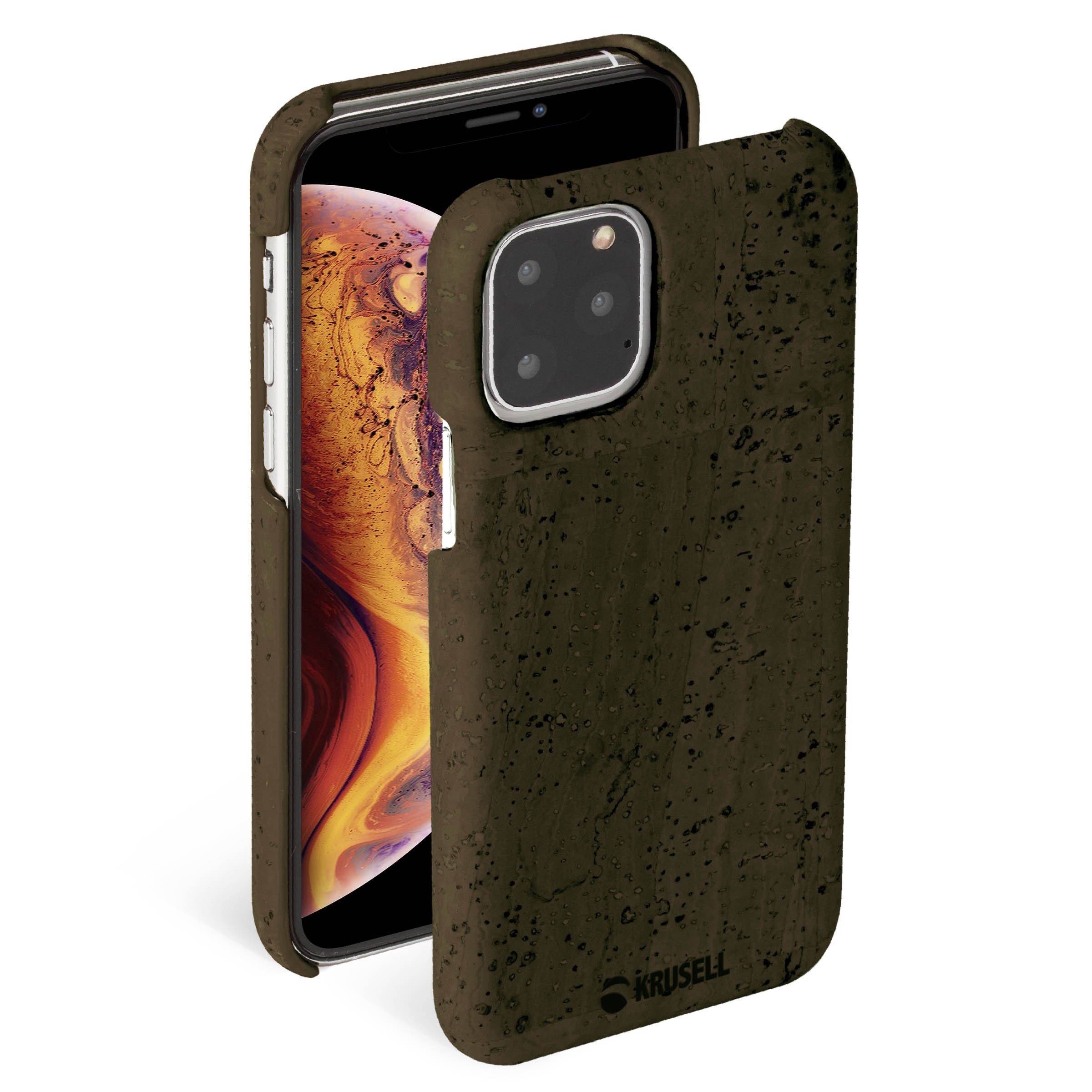 Krusell Birka Cover Apple iPhone 11 Pro Max dark brown