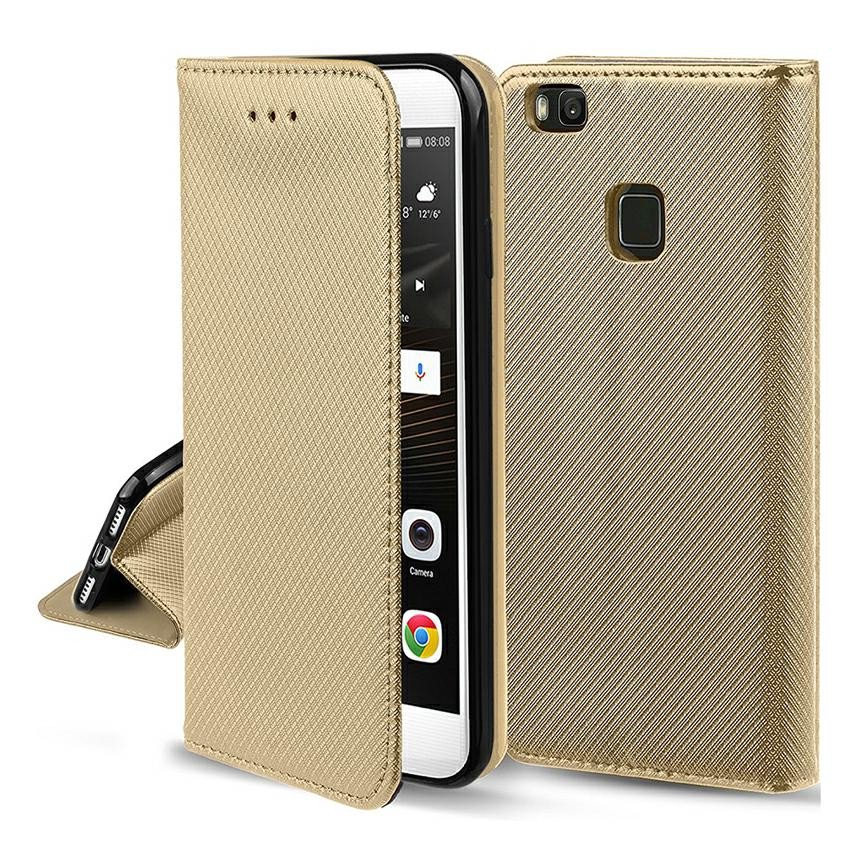 Dėklas Smart Magnet Xiaomi Redmi 14C auksinis