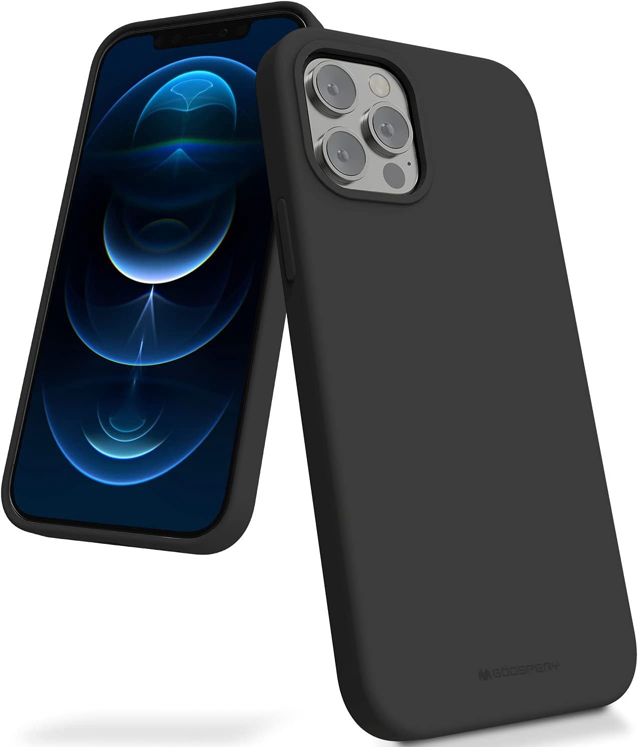 Dėklas Mercury Silicone Case Samsung A136 A13 5G/A047 A04s juodas