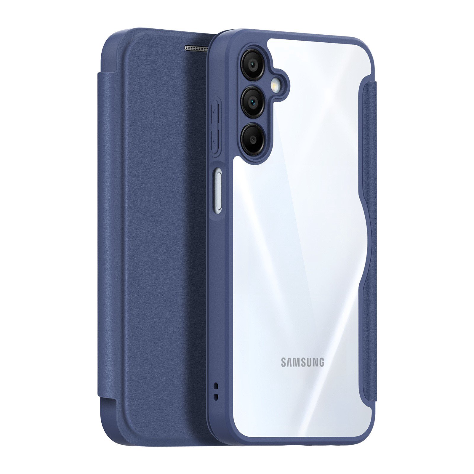 Dėklas Dux Ducis Skin X Pro skirtas Samsung A165 A16 4G/A166 A16 5G mėlynas