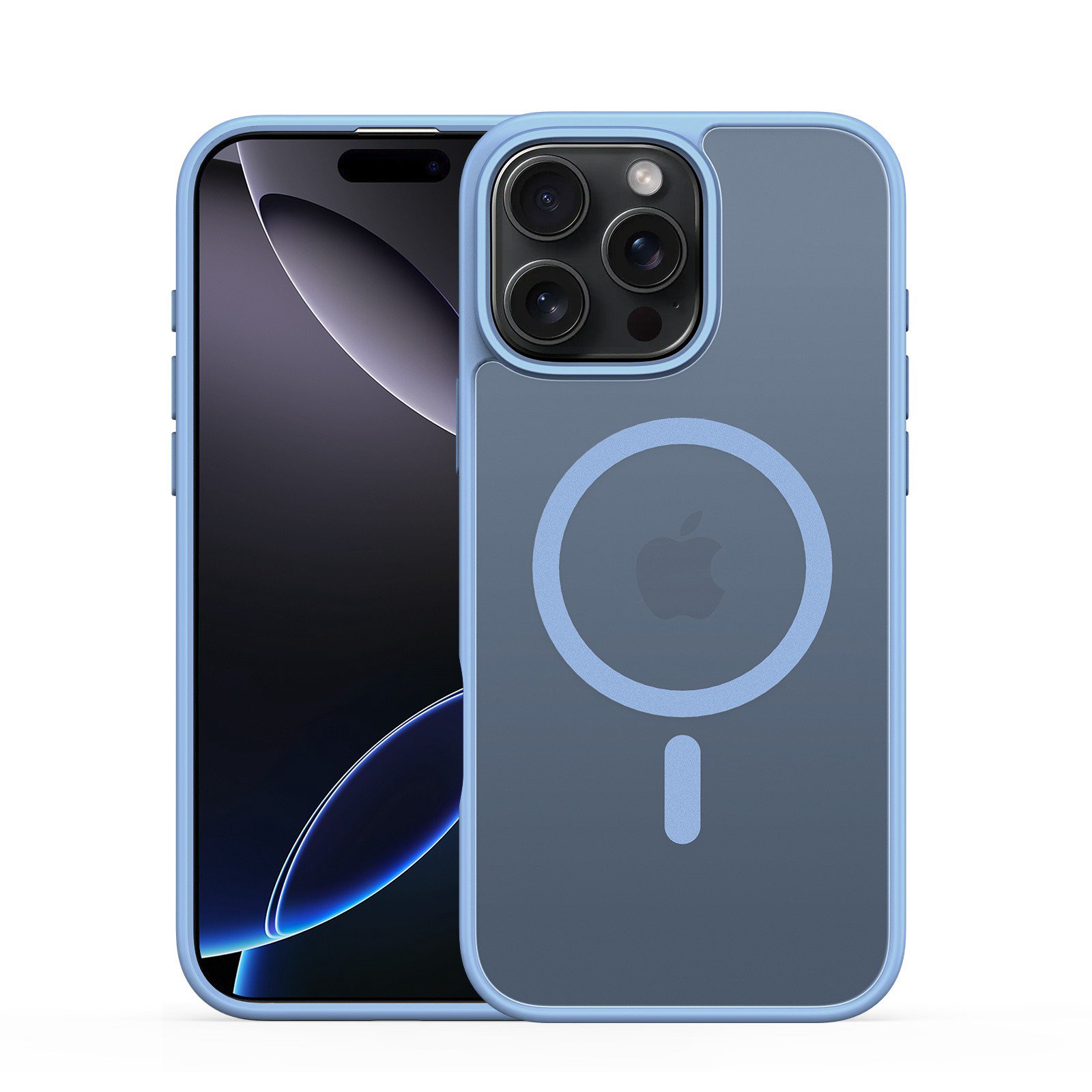 Dėklas Dux Ducis Yind Apple iPhone 16 Pro Max mėlynas