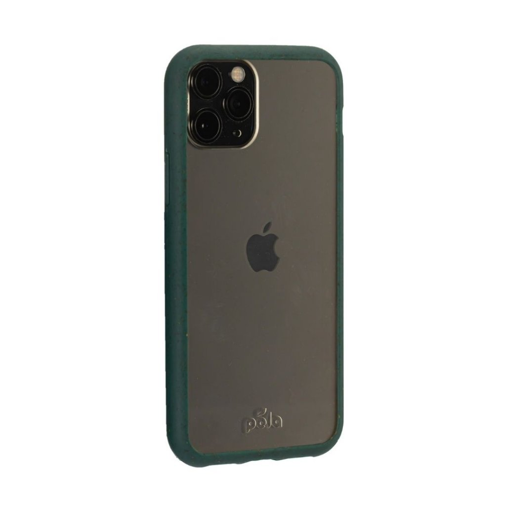 Pela Clear - Eco-Friendly iPhone 11 Pro case - Green