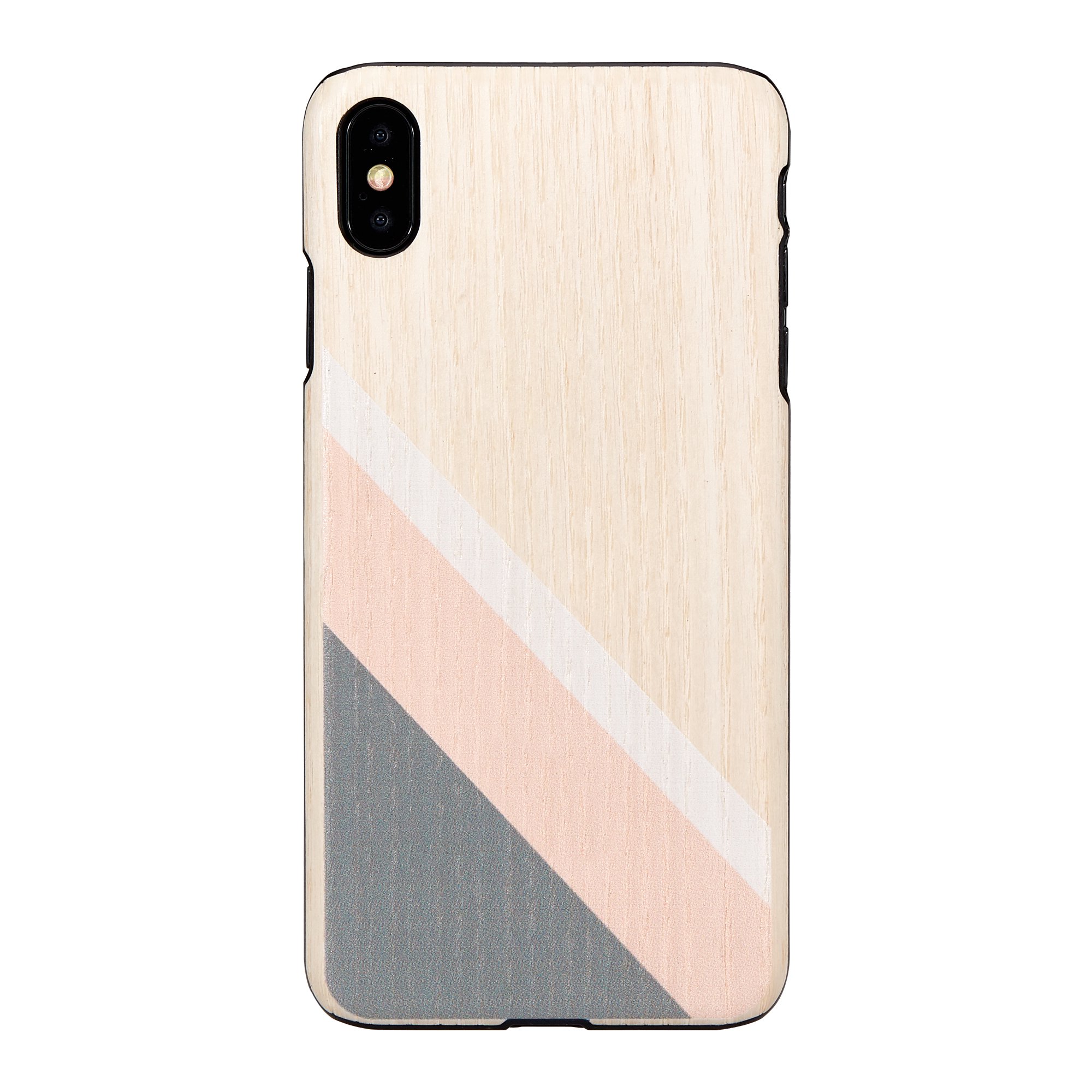 MAN&WOOD SmartPhone case iPhone XS Max pink suit black