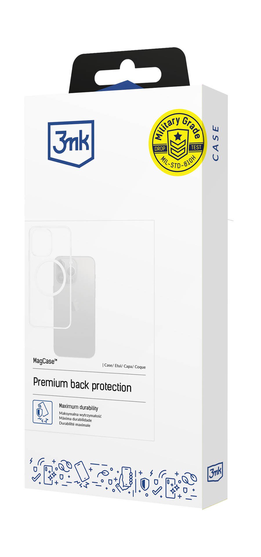 Dėklas 3mk Clear MagCase Apple iPhone 16e