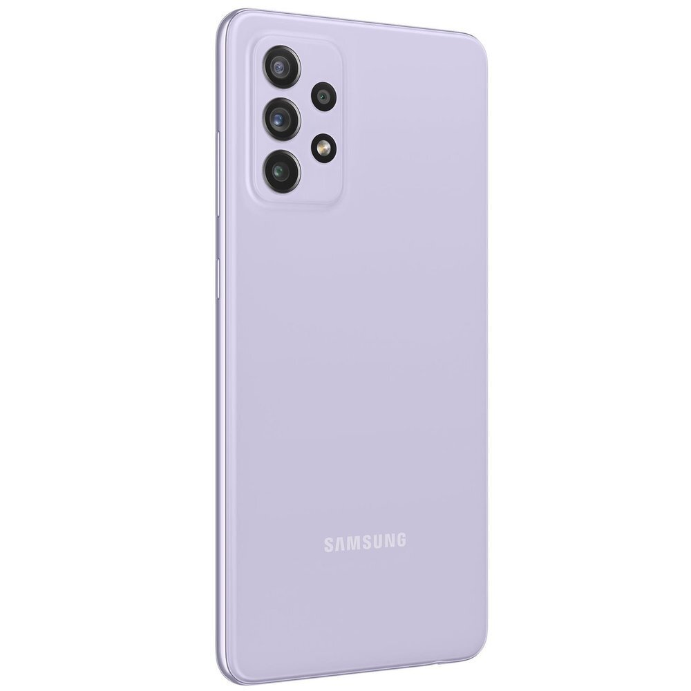Dėkliukas SAMSUNG Galaxy A72, silikoninis, Violet