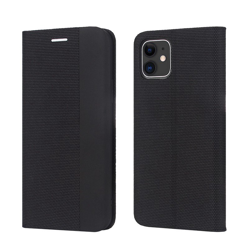 Dėklas Smart Senso Samsung S937 S25 Edge juodas