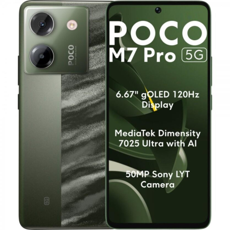 MOBILE PHONE POCO M7 PRO/12/256GB GREEN MZB0JZ7EU POCO|MZB0JZ7EU