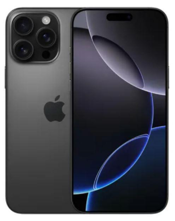 MOBILE PHONE IPHONE 16 PRO MAX/1TB BLACK TITAN. MYX43 APPLE|MYX43QN/A
