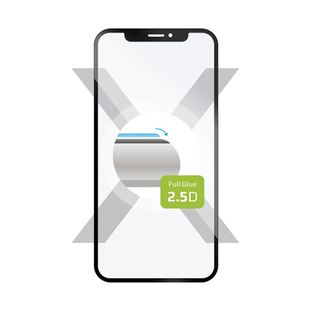Dėkliukas Fixed Screen Protector  Xiaomi  14T/14T Pro  Tempered Glass  Black  Full Cover 2.5D