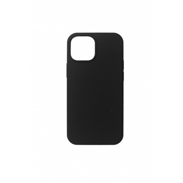 Dėkliukas JUST MUST iPhone 13 6.1" silikoninis, nugarėlė, Juodas