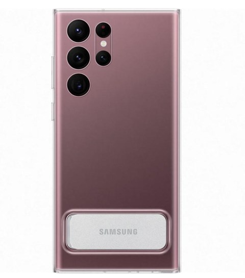 Dėkliukas SAMSUNG Galaxy S22 ultra 2022, Clear Standing Cover