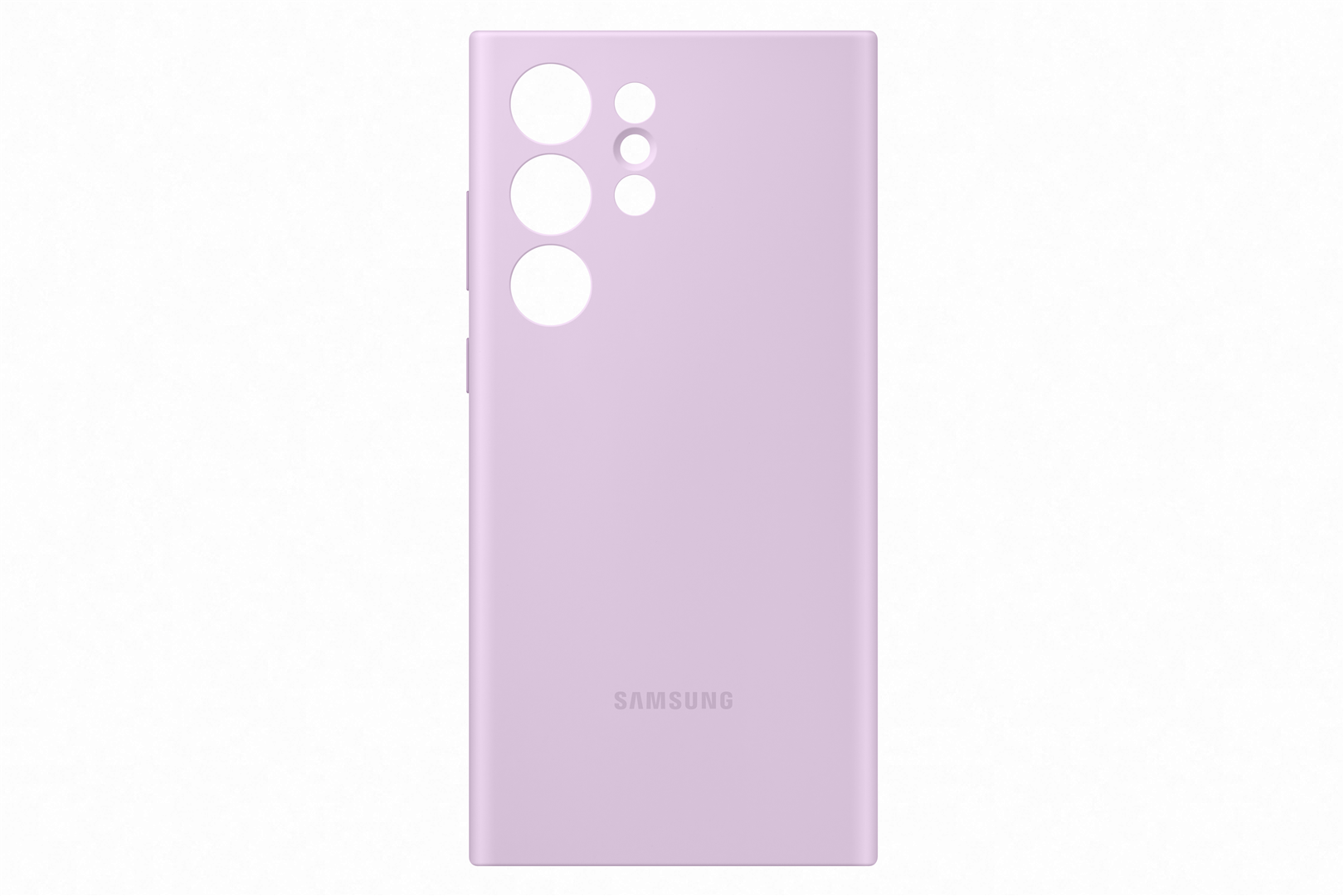 Dėkliukas SAMSUNG Galaxy S23 Ultra, nugarėlė, silikoninis, Lilac