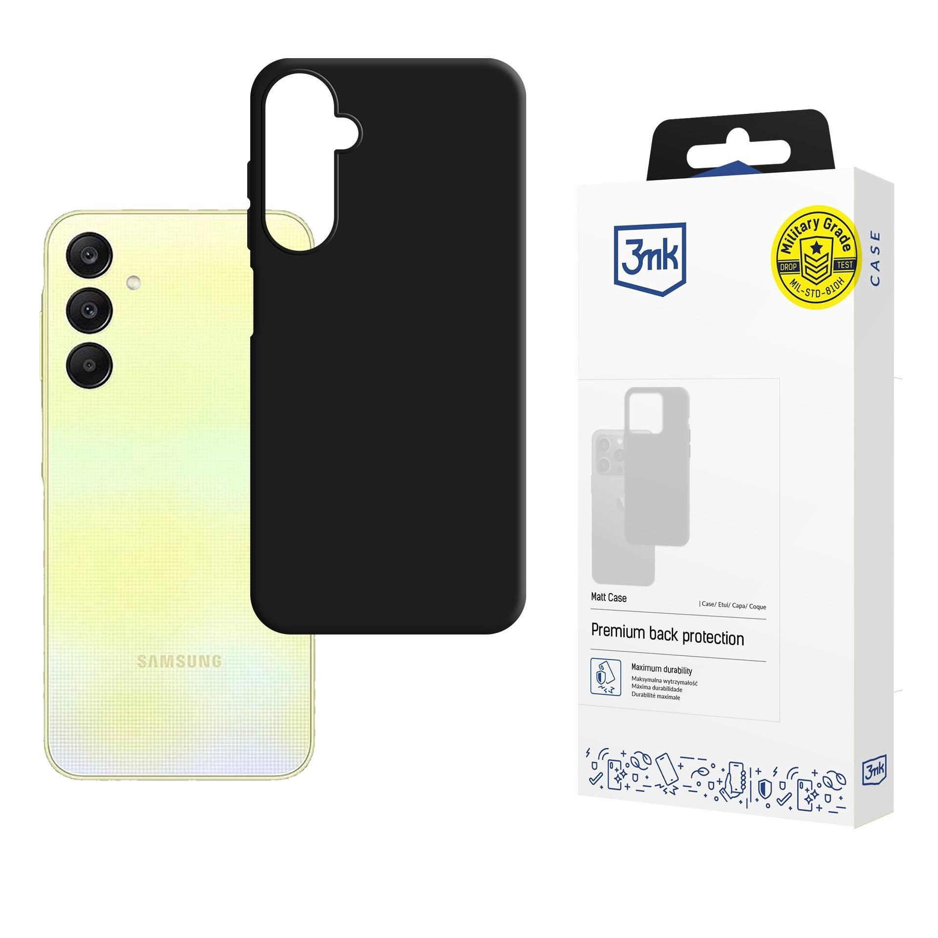 Dėklas 3mk Matt Case Samsung A266 A26 5G juodas