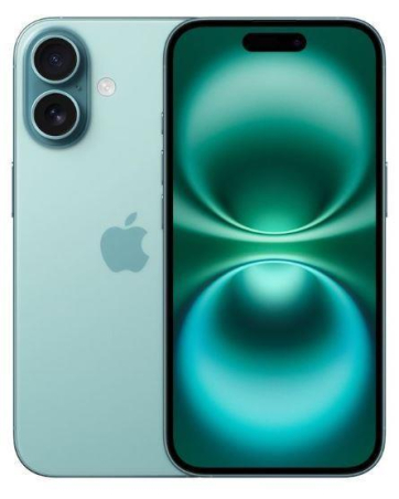 MOBILE PHONE IPHONE 16/128GB TEAL MYED3 APPLE|MYED3ZD/A