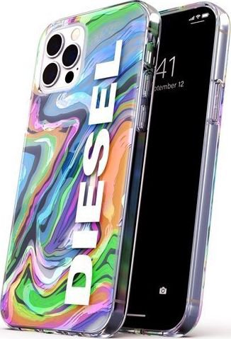 Diesel DIESEL CLEAR CASE DIGITAL HOLOGRAPTIC AOP IPHONE 12 / 12 PRO standard