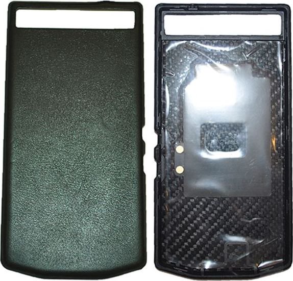 Blackberry Etui Porsche Design Leather Battery Door Cover P9982 nappa black