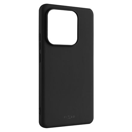 Dėkliukas Fixed Story  Back Cover  Xiaomi  Redmi Note 14 5G  Rubberized  Black
