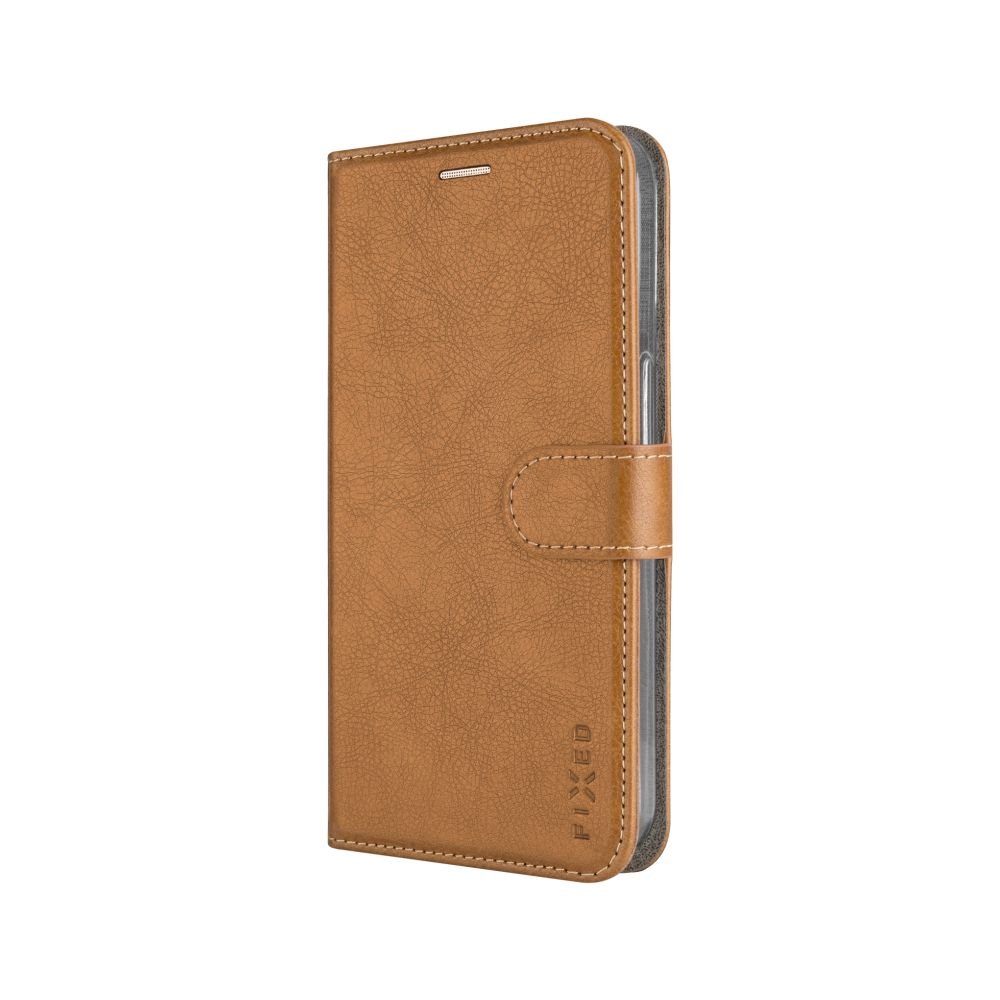 Dėkliukas Fixed Opus Samsung Galaxy A56 5G, knygutė, ruda