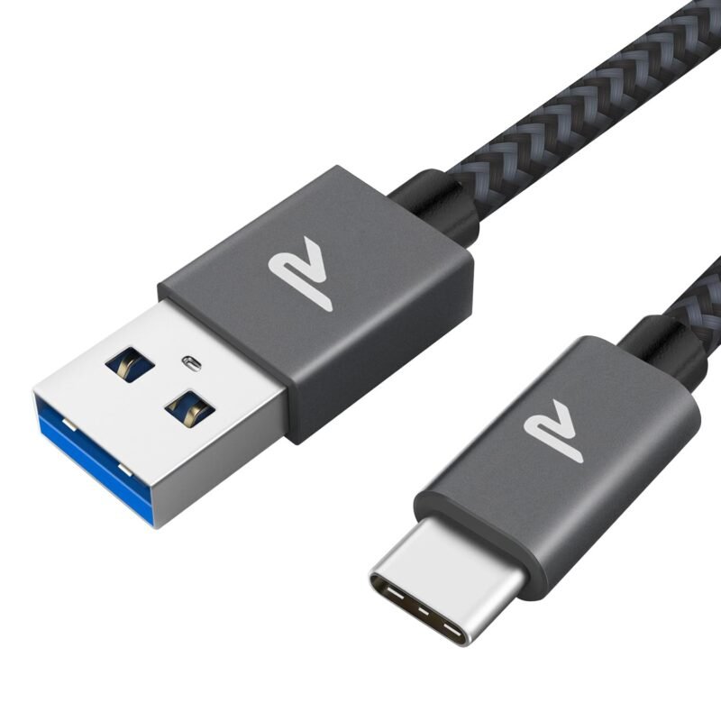 USB C į USB 3.0 greito įkrovimo laidas