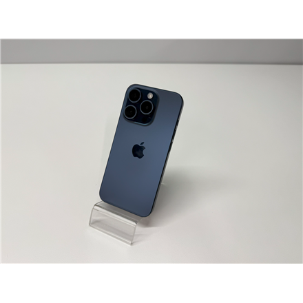 Apple REFURBISHED | iPhone 15 Pro | Blue Titanium | 128GB | Grade C|15ProBlue128C