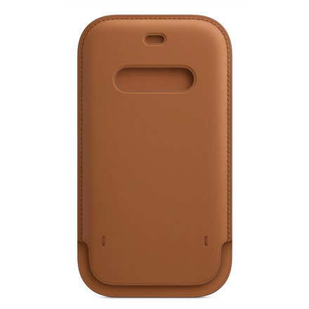 Dėkliukas APPLE iPhone 12 mini MagSafe, knygutė, odinė, Saddle Brown MHMP3ZM/A