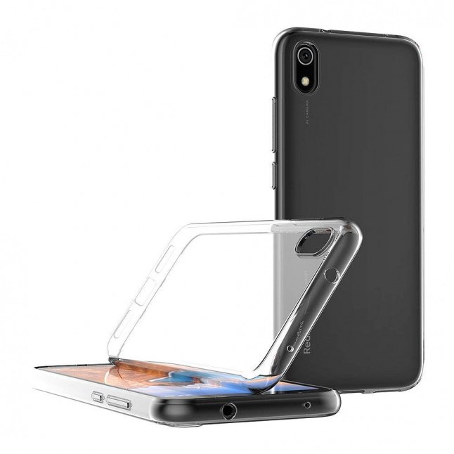 Dėkliukas JUST MUST Nake Xiaomi Redmi 7A (2019), silikoninė nugarėlė, skaidri