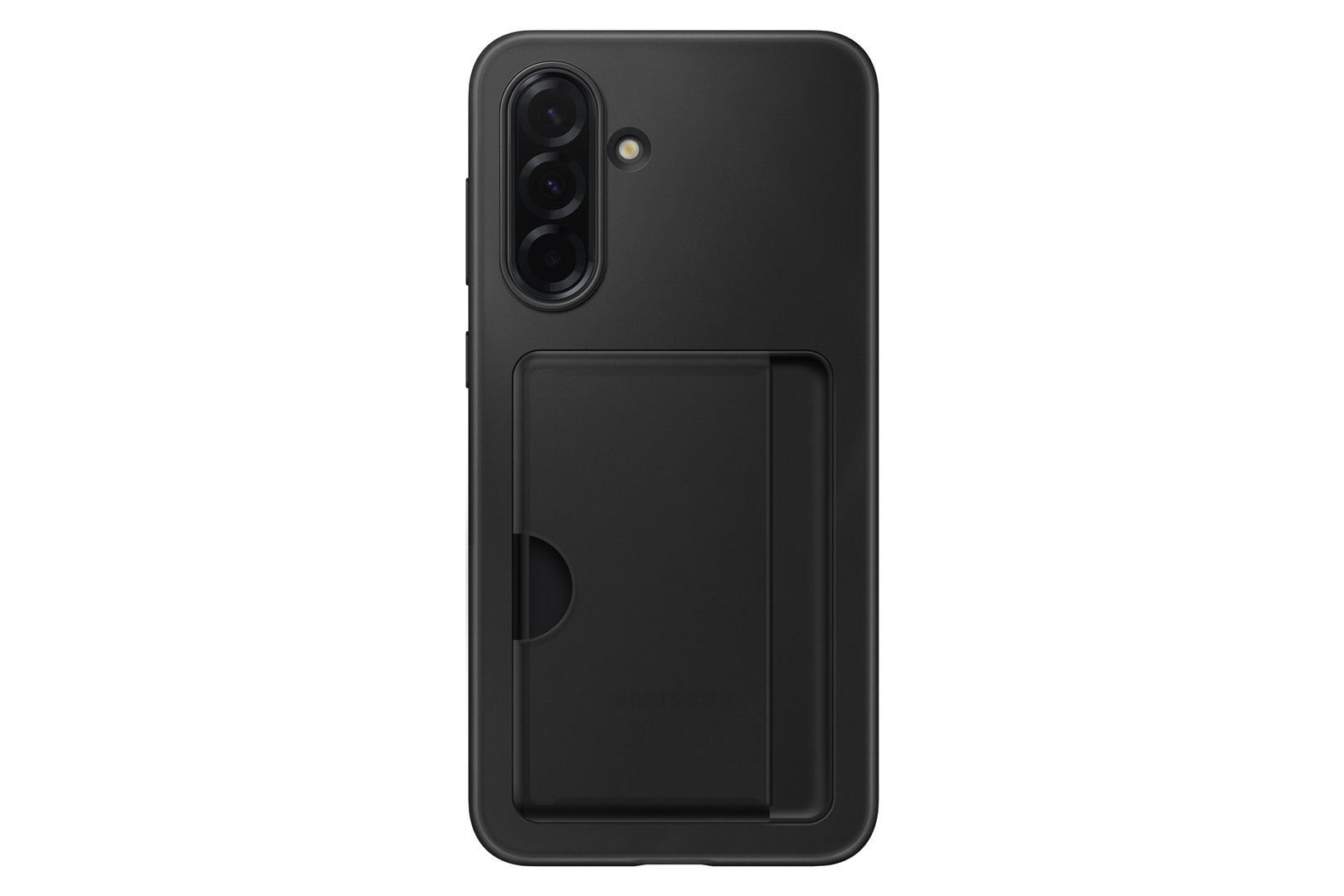 Dėkliukas Samsung Galaxy A36 2025, piniginė, juoda
