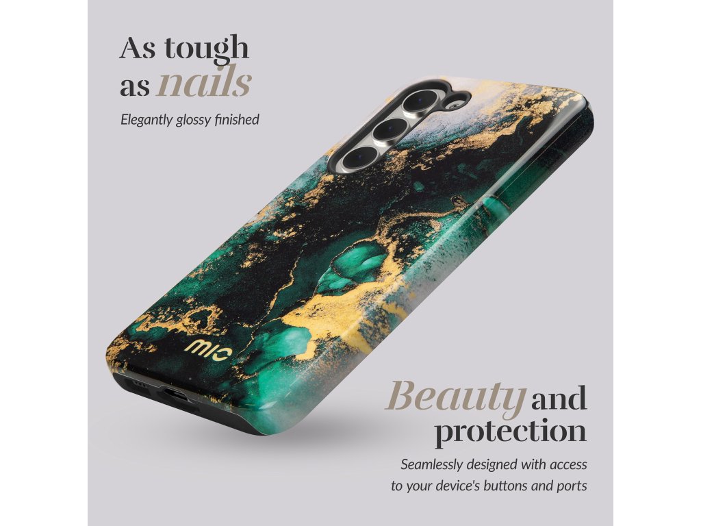 MIO Green Marble Magsafe Compatible for Samsung S25 Plus 5G