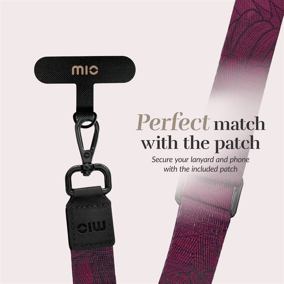 MIO Berry Blooms Lanyard