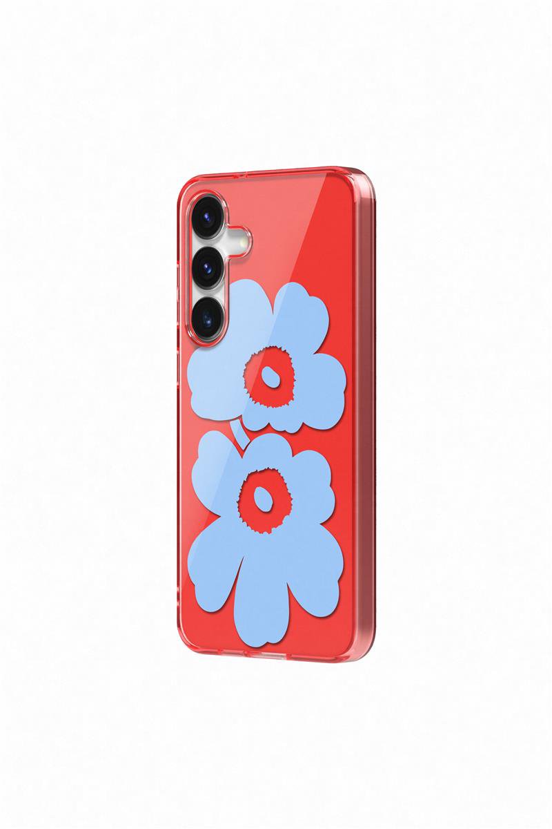 FPS936AMARW Unikko Hybrid Case Samsung Galaxy S25 Plus, Red