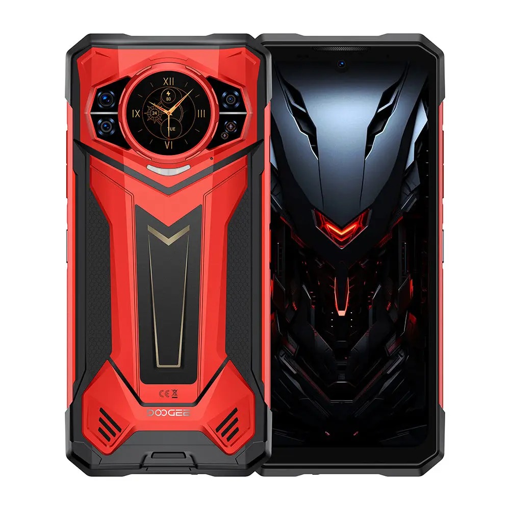 Doogee S200 Plus - 5G, 512/12GB, Raudonas